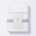 Cloud Island Crib Skirt White 100% Cotton