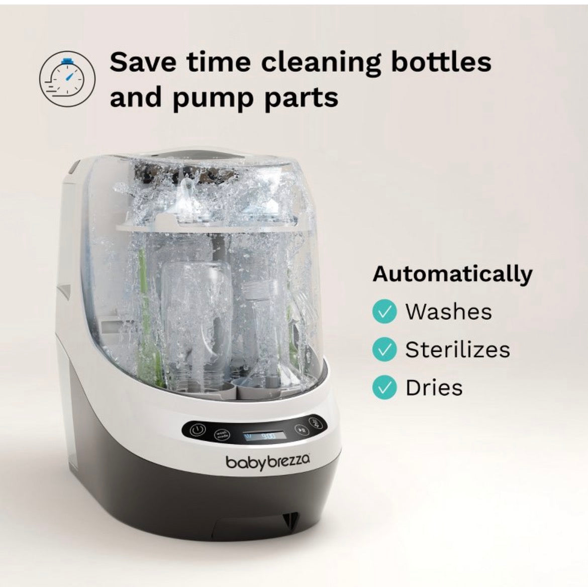 Baby Breeza Bottle Wash Pro