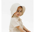 Angel Dear Muslin White Swan Wide Brim Hat