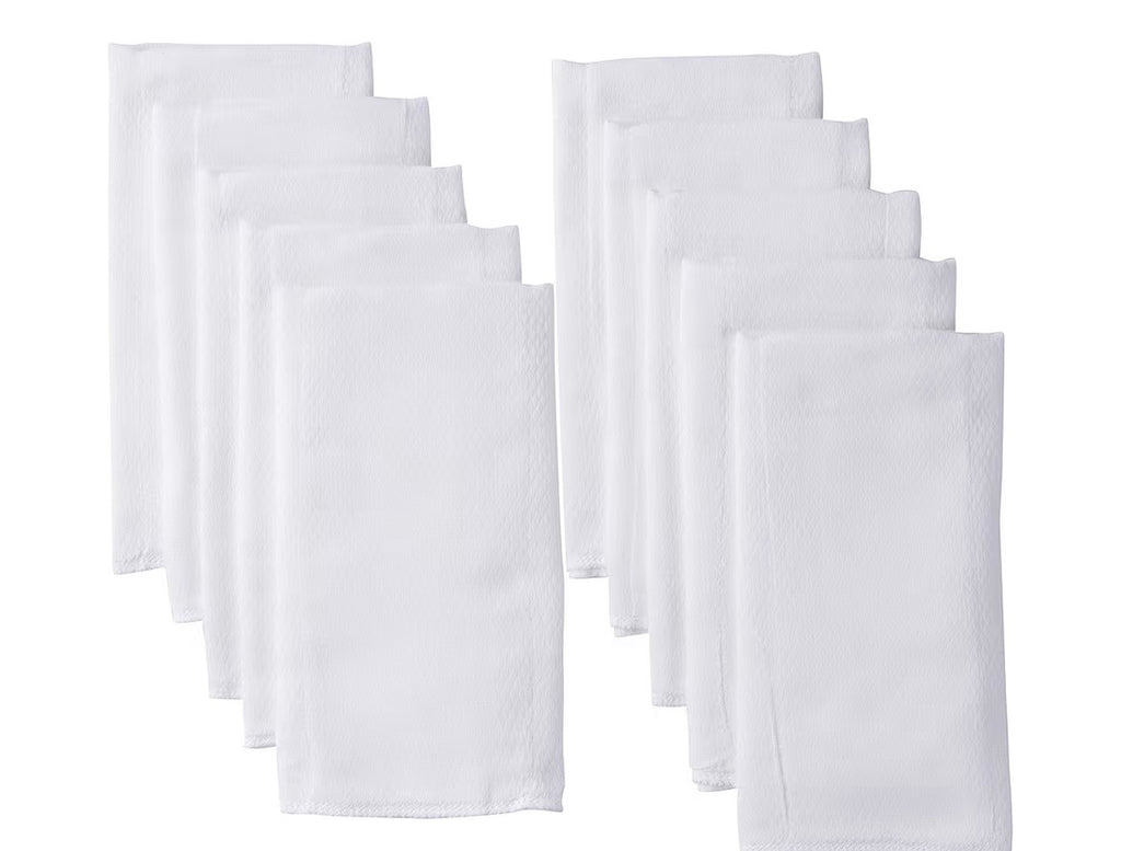 Gerber Unisex Birdseye Prefold Cloth Diapers 3-Ply 10 Pack