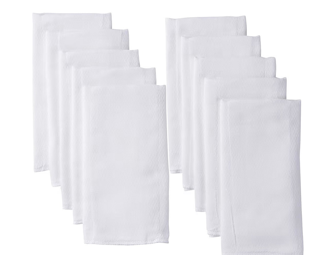 Gerber Unisex Birdseye Prefold Cloth Diapers 3-Ply 10 Pack