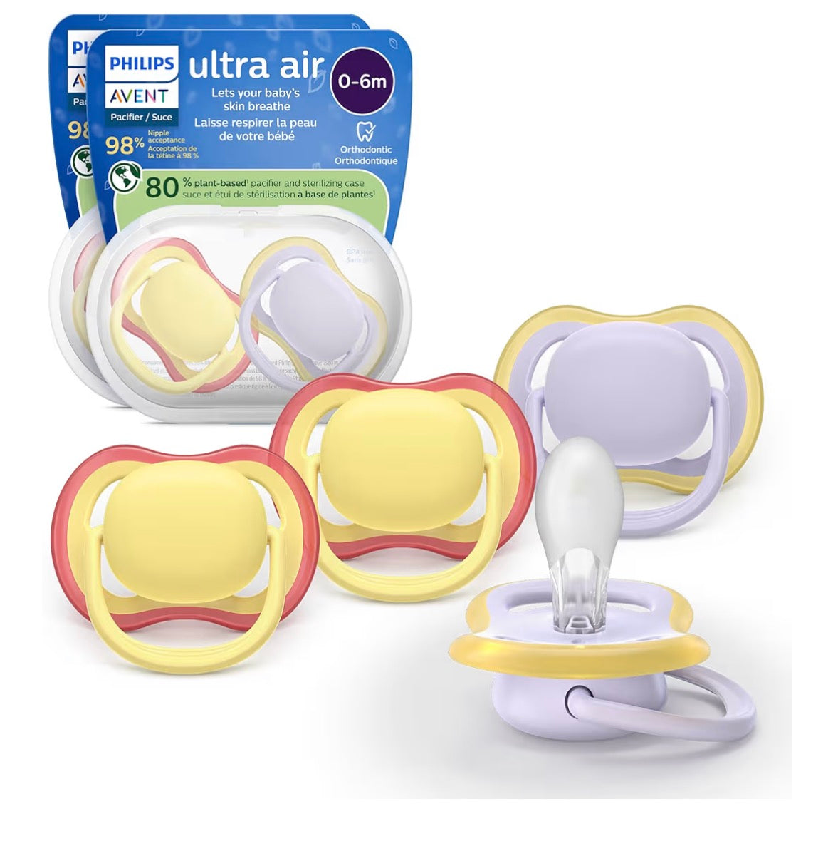 Philips Avent Ultra Air Pacifiers