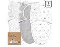 KeaBabies 3-Pack Organic Baby Swaddles