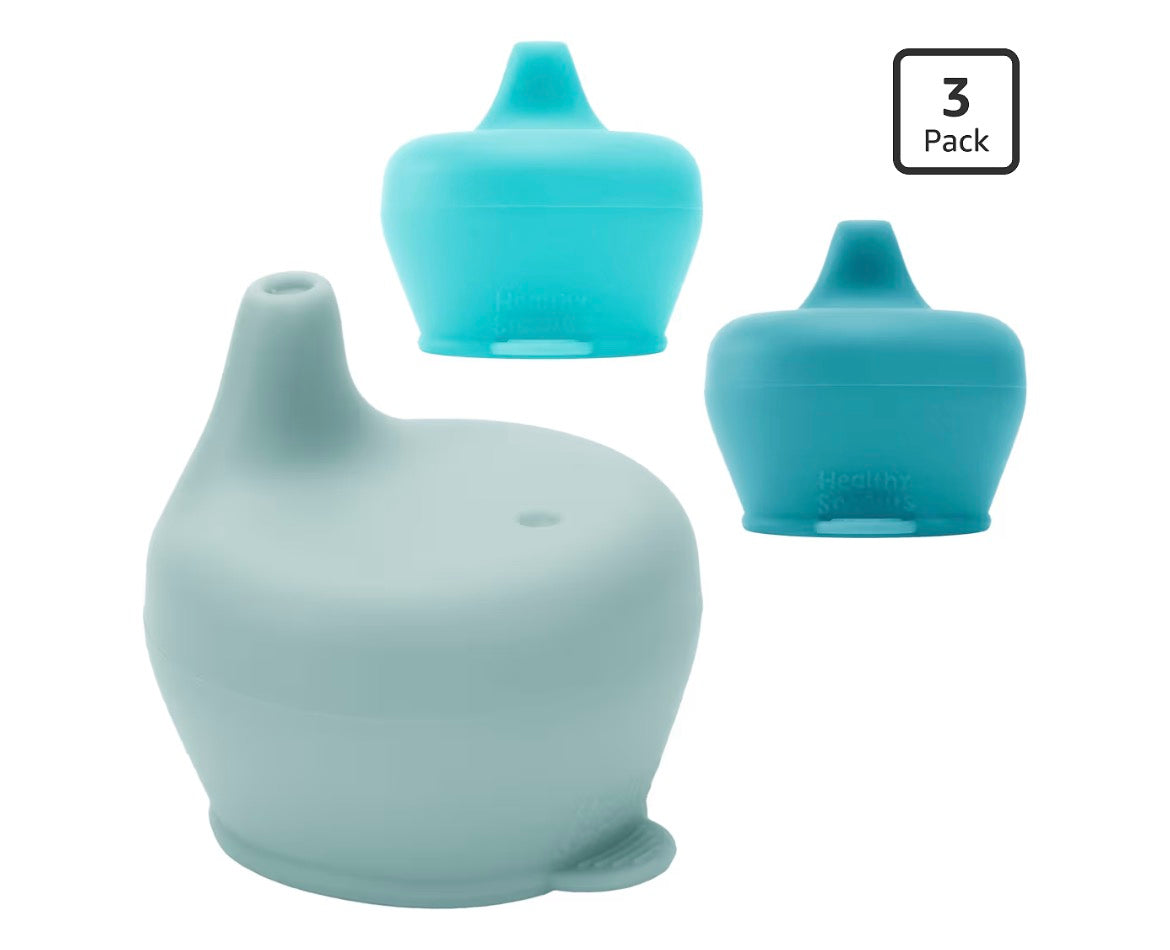 Boon Silicone Sippy Cup Lids - Spill Proof