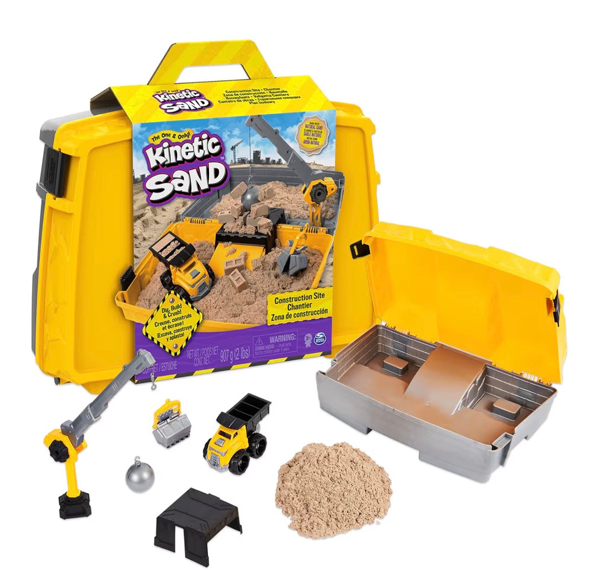 Kinetic Sand Construction Site