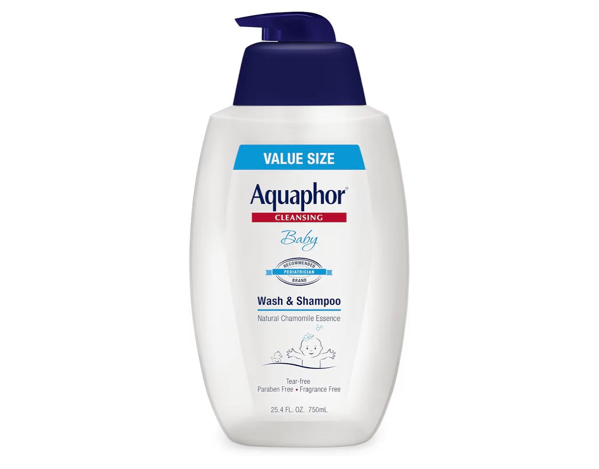 Aquaphor Baby Wash and Shampoo